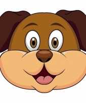 Honden maskers van karton