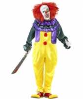 Horror it clown kostuum masker