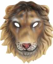 Plastic leeuwen kap masker