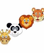 Safari maskers van karton
